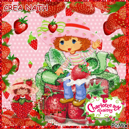 Charlotte aux fraises - Darmowy animowany GIF