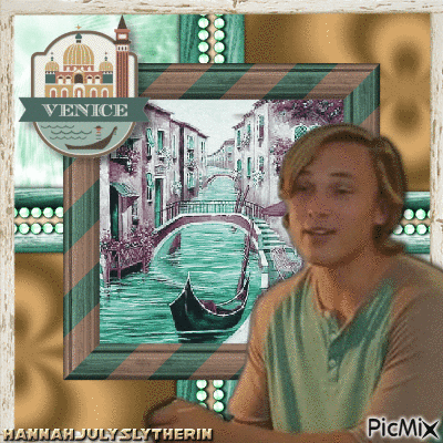 ♦♠♦William Moseley in Venice♦♠♦ - 免费动画 GIF
