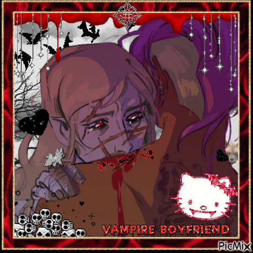 cher rocco vampire <3 - Бесплатни анимирани ГИФ