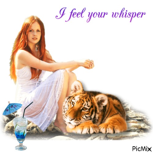 I Feel Your Whisper - png gratuito