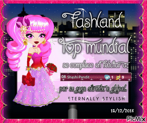 Fashland Top Mundial - Бесплатный анимированный гифка
