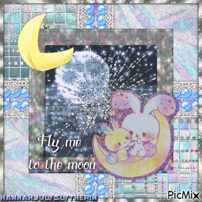 {♦}Fly me to the moon{♦} - Darmowy animowany GIF
