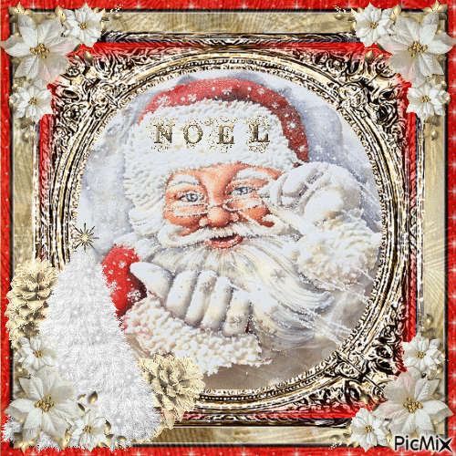 Joyeux Noël - Merry Christmas - Δωρεάν κινούμενο GIF