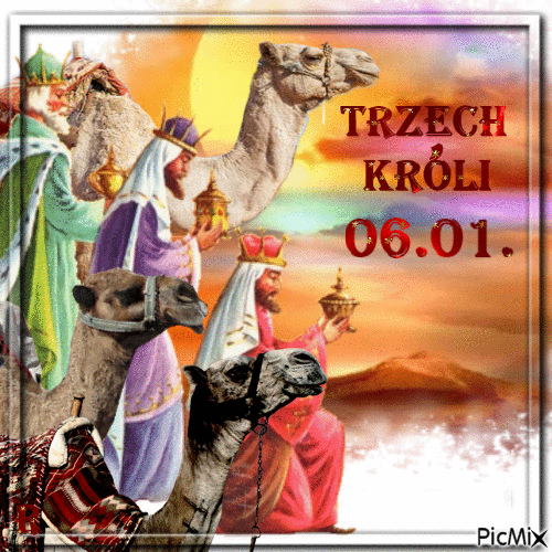 Trzech Króli - Бесплатный анимированный гифка