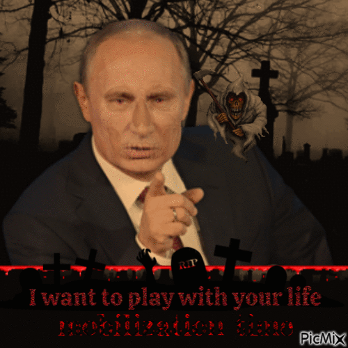 Putin - Zdarma animovaný GIF