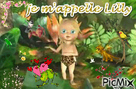 Bébé Lilly - GIF animé gratuit