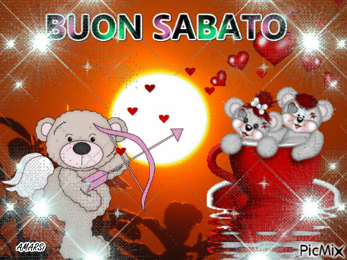 BUON SABATO - GIF animate gratis
