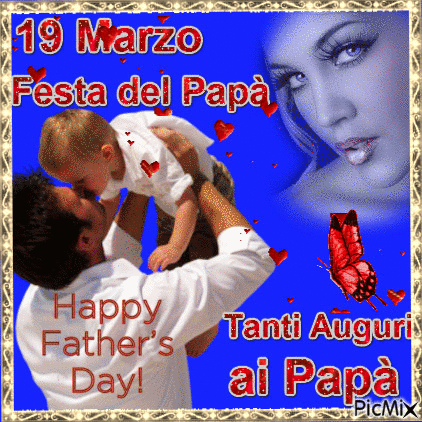 19  MARZO  Father's Day - Besplatni animirani GIF