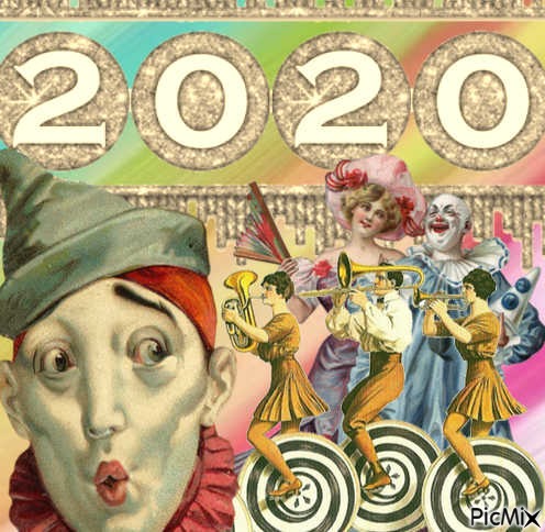 Bienvenido 2020 - безплатен png