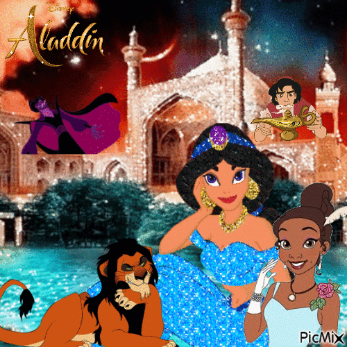 Aladdin. - Бесплатни анимирани ГИФ