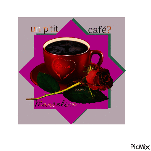 café - Бесплатный анимированный гифка