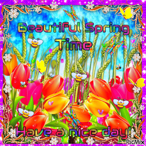 Spring Time - GIF animate gratis