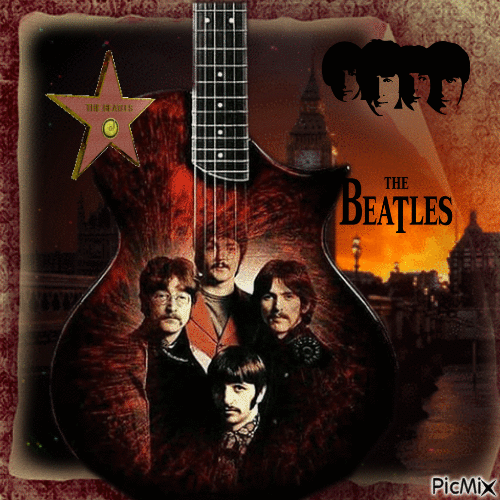 The Beatles - Free animated GIF