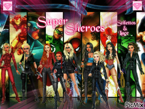 Super Sheroes - Free animated GIF
