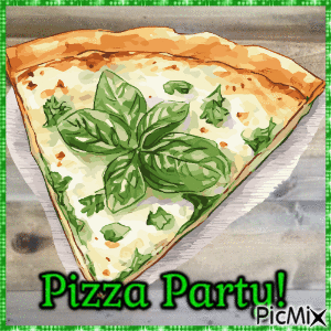 Pizza Party! - Δωρεάν κινούμενο GIF