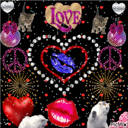 Love !!! - Ingyenes animált GIF
