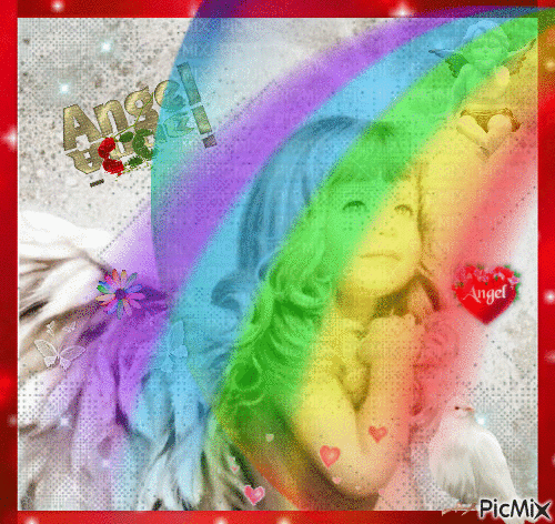 I love you my Angels - GIF animasi gratis