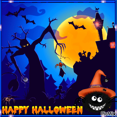Happy Halloween - Darmowy animowany GIF