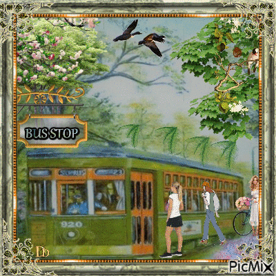 ~The Bus Stop~ - Free animated GIF