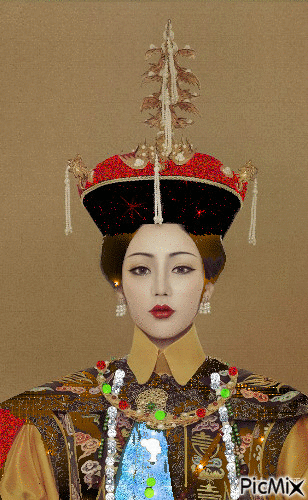 китайская императрица - Ilmainen animoitu GIF