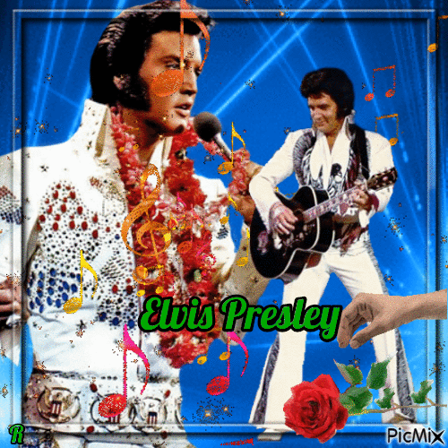 Elvis Presley - Бесплатни анимирани ГИФ