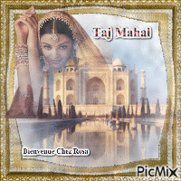 Taj Mahal - Gratis geanimeerde GIF