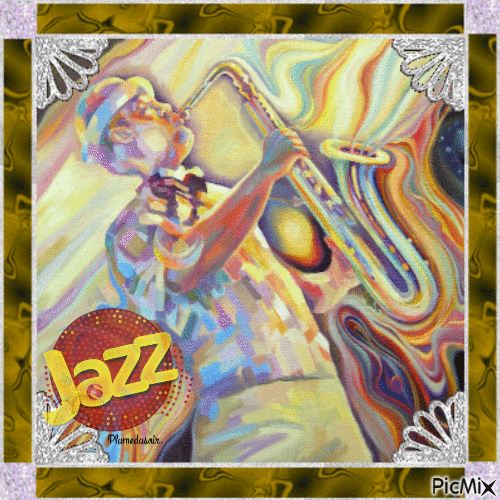 Jazz Art. - Free animated GIF