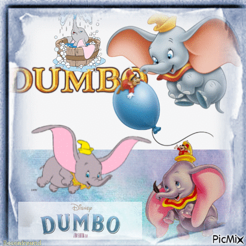 Dumbo - GIF animado grátis