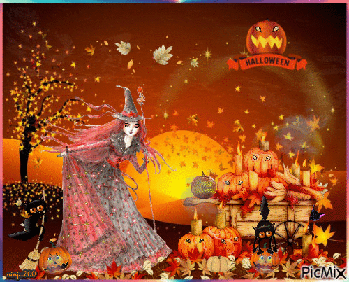 Happy Halloween - Zdarma animovaný GIF