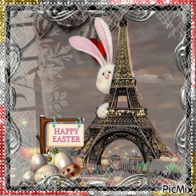 easter in paris - Free animated GIF