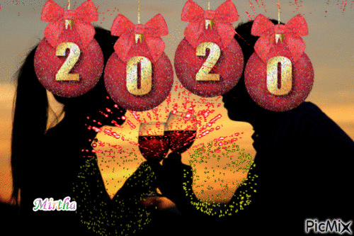 Feliz Año Nuevo - GIF animado grátis