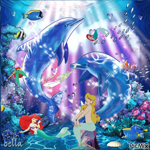 Mermaid fantasy! - Бесплатни анимирани ГИФ