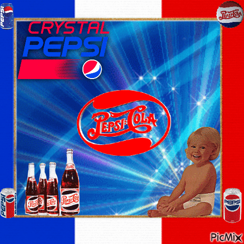 Painted Pepsi baby - Bezmaksas animēts GIF