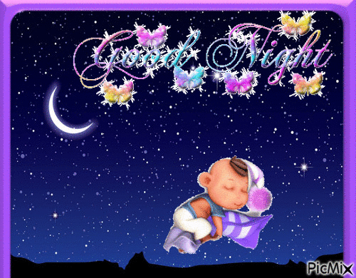 Good Night - 無料のアニメーション GIF