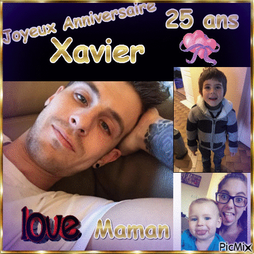Xavier 25 ans - GIF animasi gratis