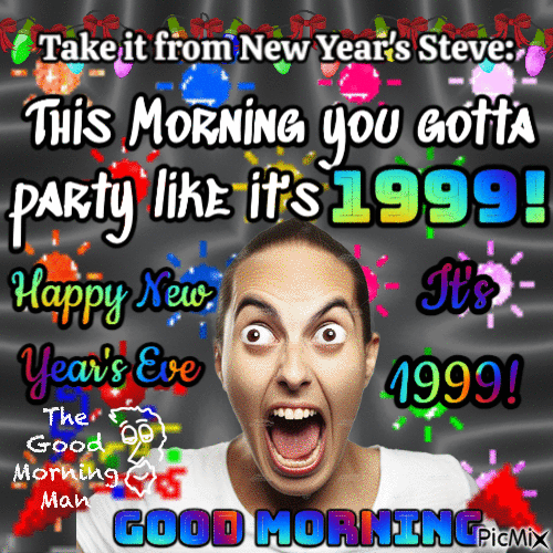 New Year's Steve 2023 - Free animated GIF