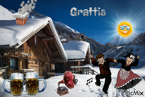 Grattis - GIF animate gratis