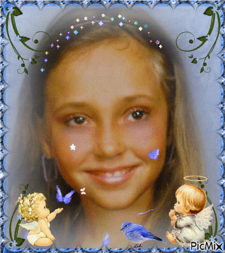 Wendy My Daughter @ age 5 - Ingyenes animált GIF