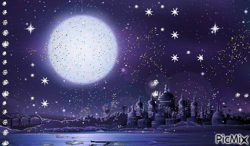 noche bella - Ingyenes animált GIF