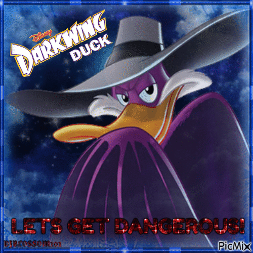 Disneys Darkwing Duck - Бесплатный анимированный гифка