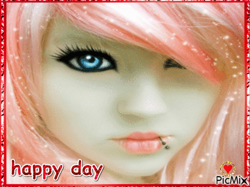 happy day - Безплатен анимиран GIF