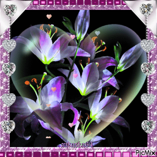 de si jolie fleur - Bezmaksas animēts GIF