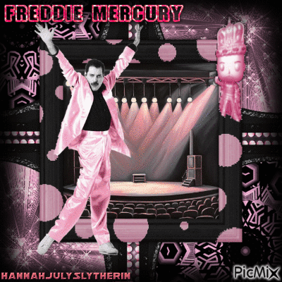 [♫]Freddie Mercury[♫] - Free animated GIF
