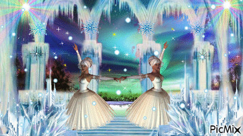 Ice ballet - Bezmaksas animēts GIF