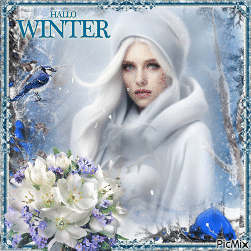 Ciao inverno - GIF animé gratuit