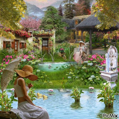 My Garden Of Peace - Free animated GIF