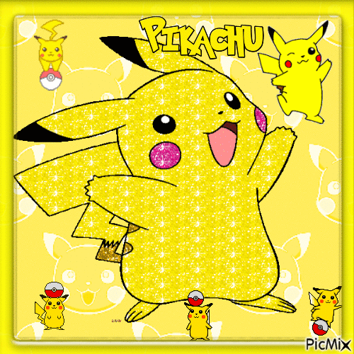 Pikachu - Gratis geanimeerde GIF