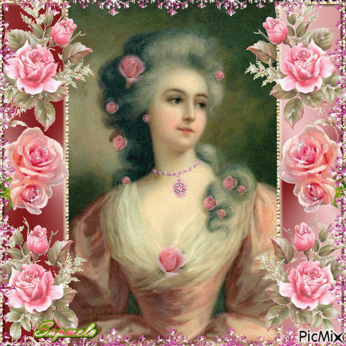 Maria Antonieta - The Rose of Versailles - Ingyenes animált GIF