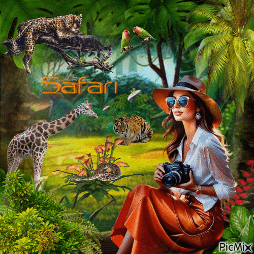 Safari Photo - Darmowy animowany GIF