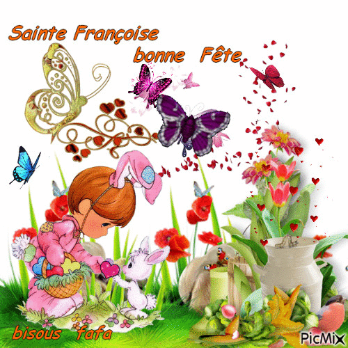 ste françoise - Darmowy animowany GIF